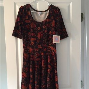 Lularoe Nicole dress, Large